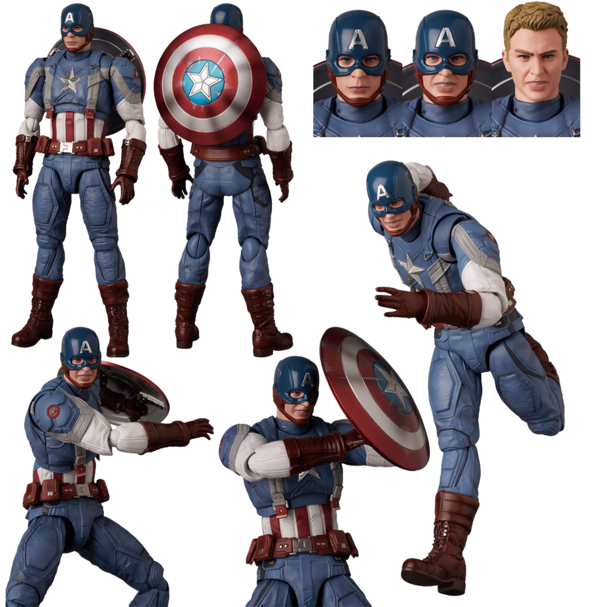 MAFEX No.220 - CAPTAIN AMERICA (Classic Suit)