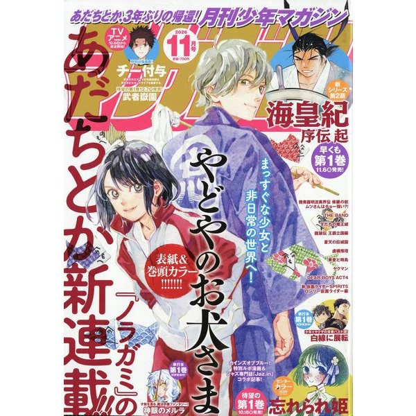 Monthly Shonen Magazine November 2026 cover