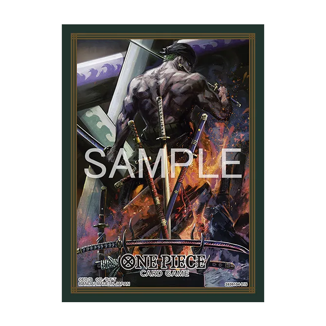 Bandai One Piece Card Game Official Card Sleeves 14 - Roronoa Zoro