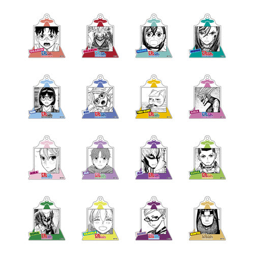DanDaDan Exhibition - Acrylic Keychain Collection Complete Set of 16 Types