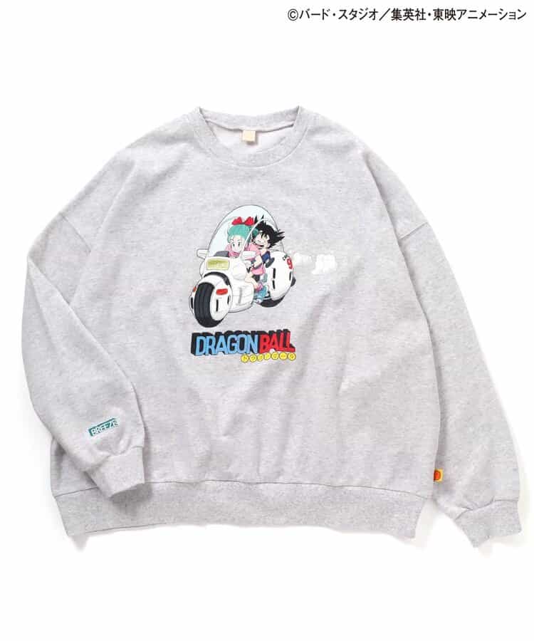 Dragon Ball x BREEZE Fashion Collection - Dragon Ball Collaboration Motif Adult Sweatshirts (2 Types)