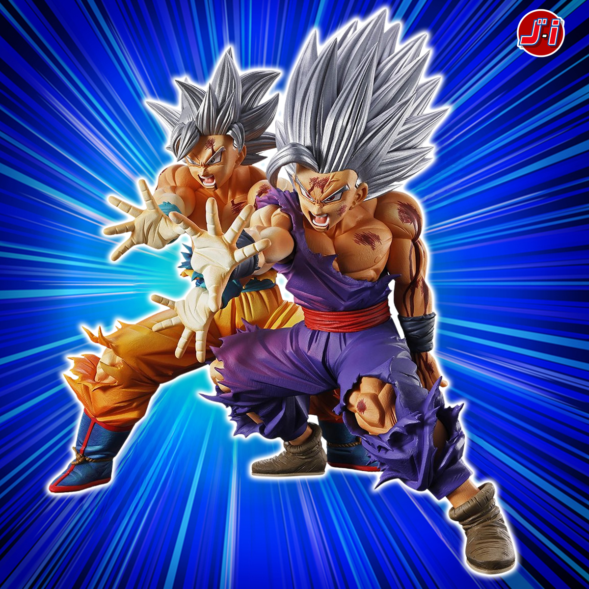 Dragon Ball Super 10th Anniversary Edition Son Goku Ultra Instinct & Son Gohan Beast MASTERLISE OUTSIDE Figure Set