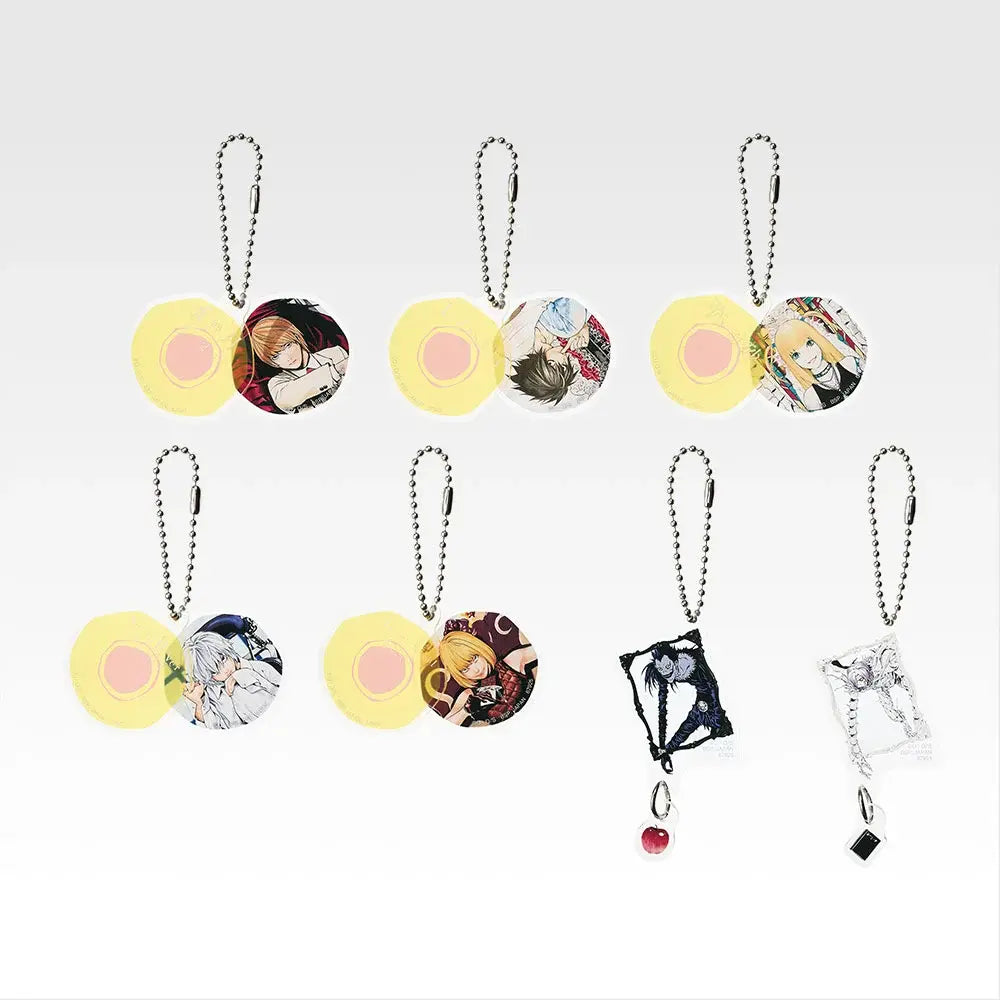 Ichiban Kuji Death Note - H Prize Acrylic Charms Complete Set of 7 Types