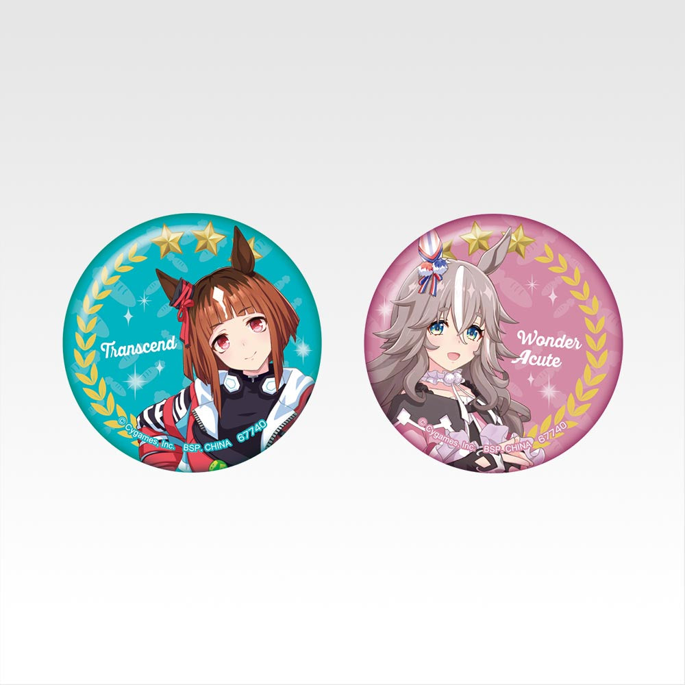 Ichiban Kuji Uma Musume Pretty Derby 12th Edition - E Prize Can Badge Set Complete Set of 10 Types