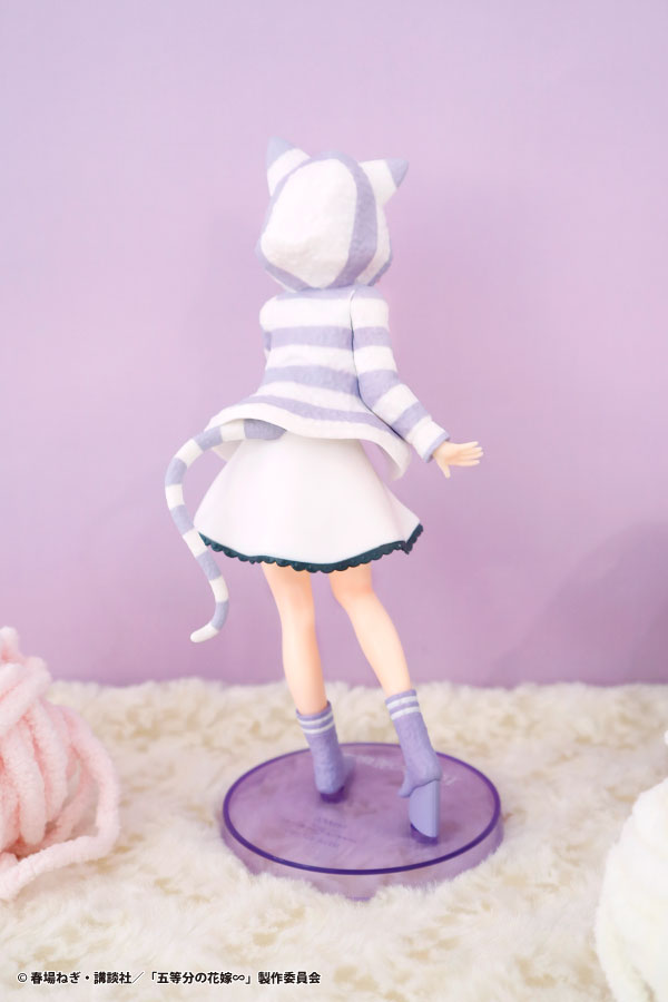 The Quintessential Quintuplets Fascinity Figure - Nino Cat Ears Hoodie