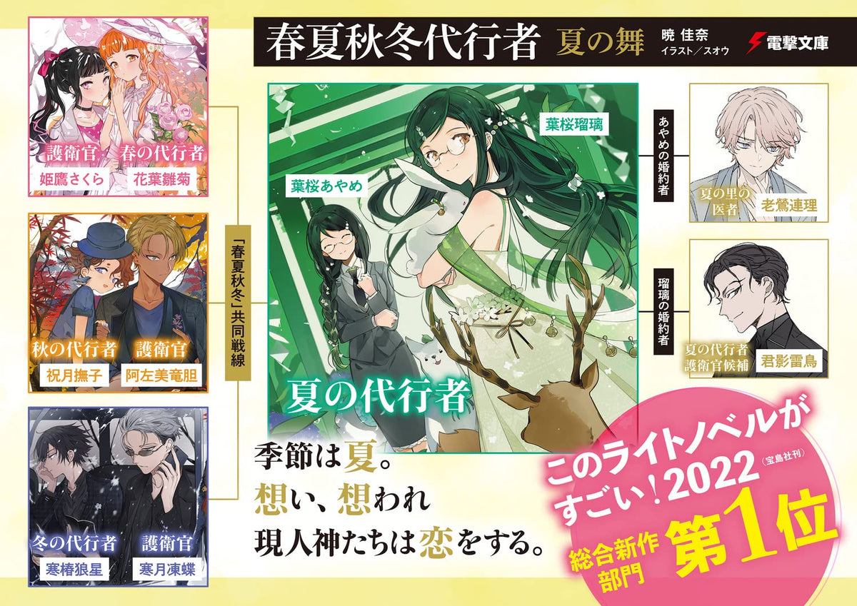 Agent of the Four Seasons - Dance of Summer - Light Novel Vol. 2 - Japanese - additional view