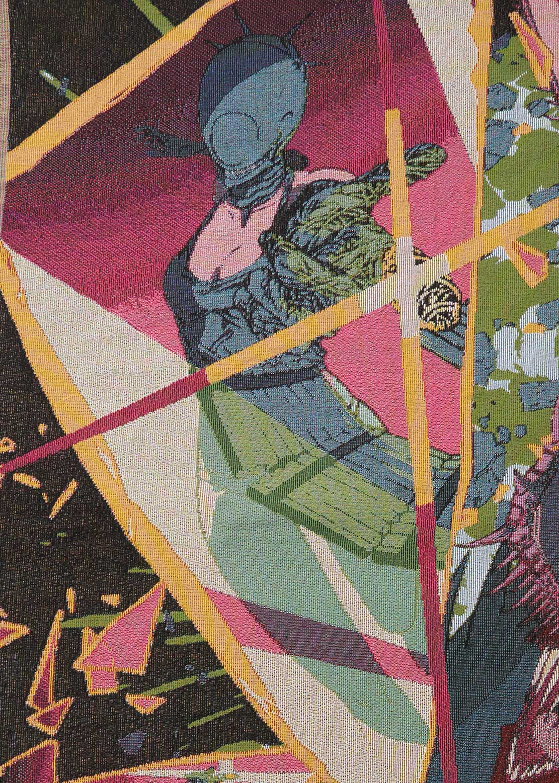 Chainsaw Man Reze Arc jacquard throw blanket - official detail 5