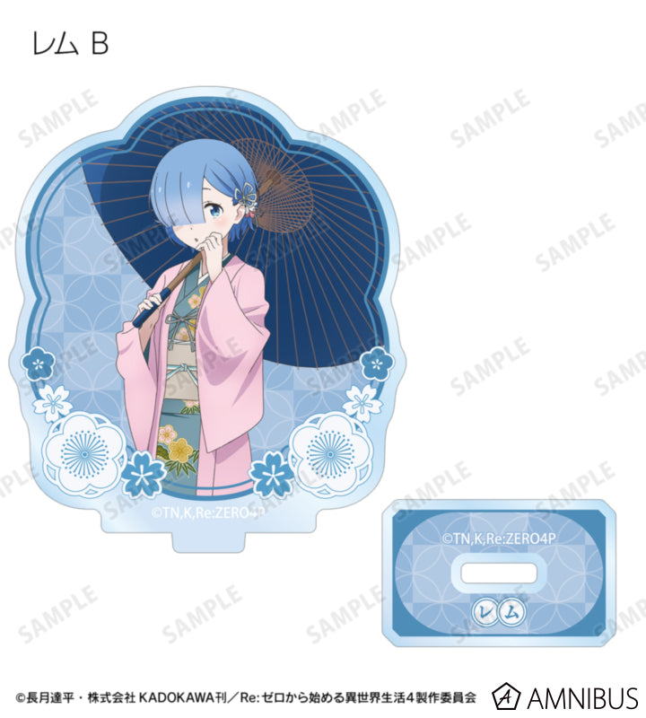 Re:Zero Japanese Umbrella Wasou Stands official product view 9