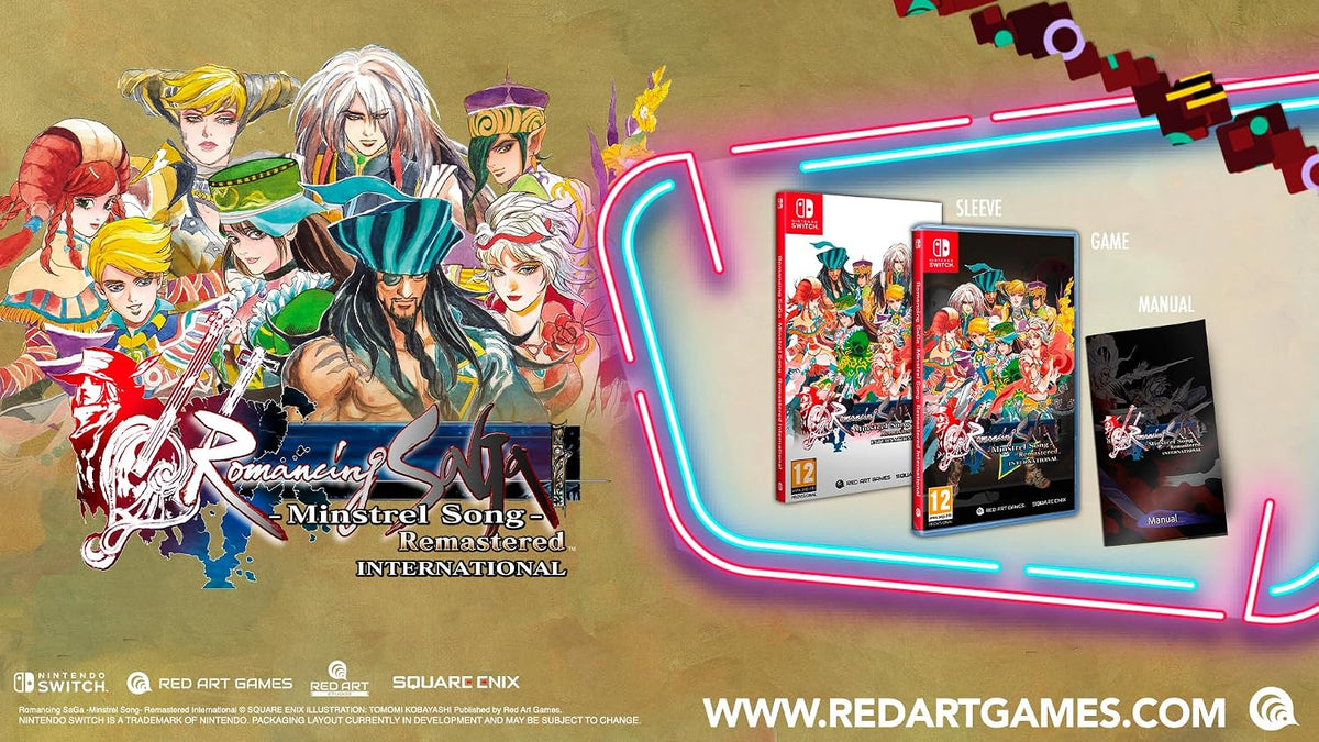Romancing SaGa: Minstrel Song Remastered International - Nintendo Switch — product image 3