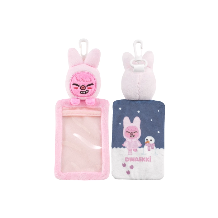 SKZOO x GiGO Exclusive Fluffy Pass Case - Dwaekki official product photograph