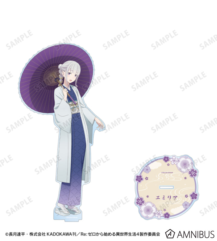 Re:Zero Emilia Stands official product view 2