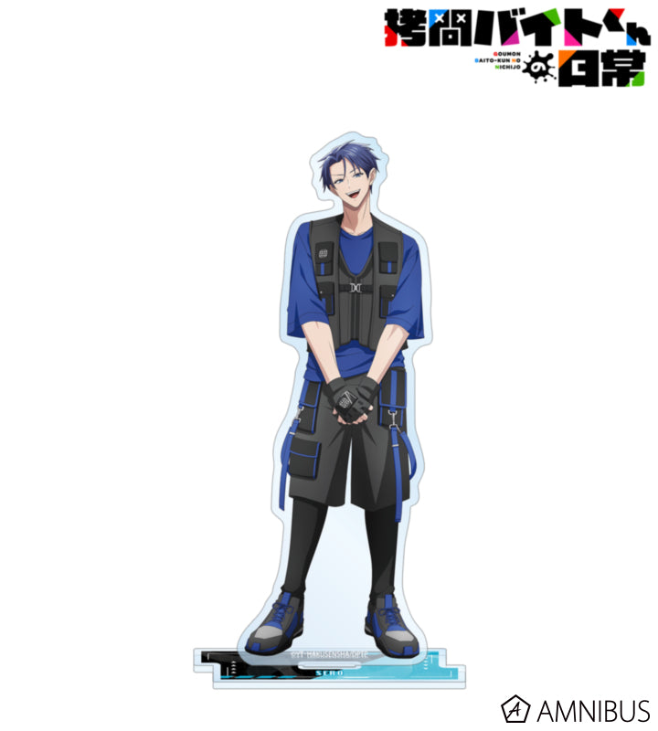 The Daily Life of a Part-Time Torturer Sero Newly Illustrated Tactical Fashion Ver. BIG Acrylic Stand official view 1