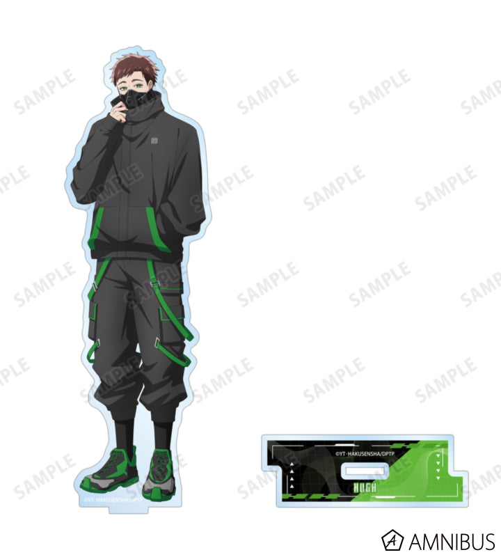 The Daily Life of a Part-Time Torturer Hugh Newly Illustrated Tactical Fashion Ver. BIG Acrylic Stand official view 2