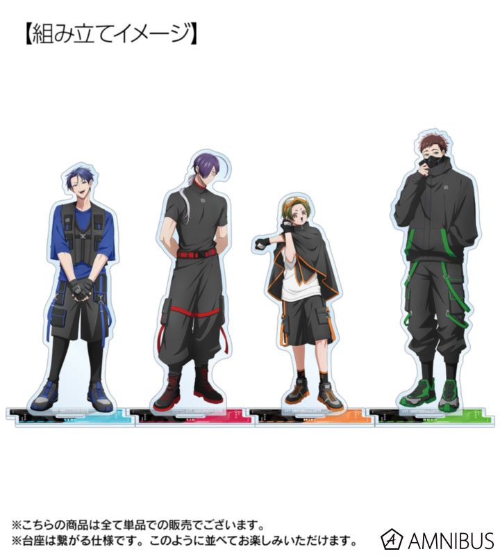 The Daily Life of a Part-Time Torturer Hugh Newly Illustrated Tactical Fashion Ver. BIG Acrylic Stand official view 3