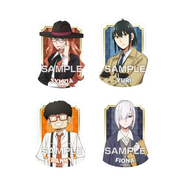 SPY x FAMILY Chara Cut Sticker Gum designs, group 2
