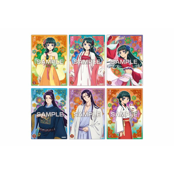 The Apothecary Diaries Clear Card Collection Gum Vol.3 - sample card designs, group 1