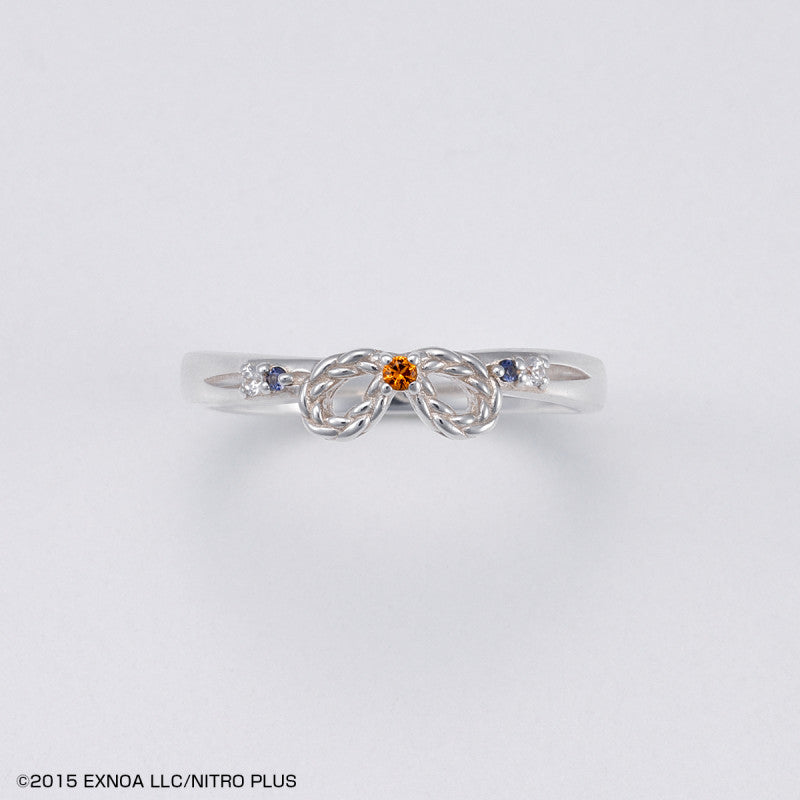 Touken Ranbu Online Shokudaikiri Mitsutada silver ring, front view