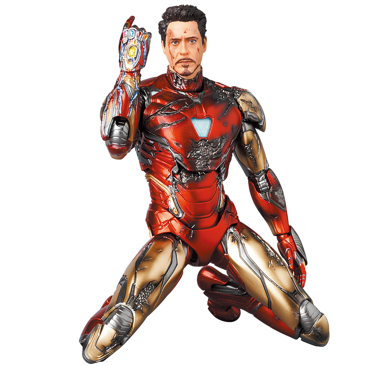 MAFEX No.195 - IRON MAN MARK85 (BATTLE DAMAGE Ver.)