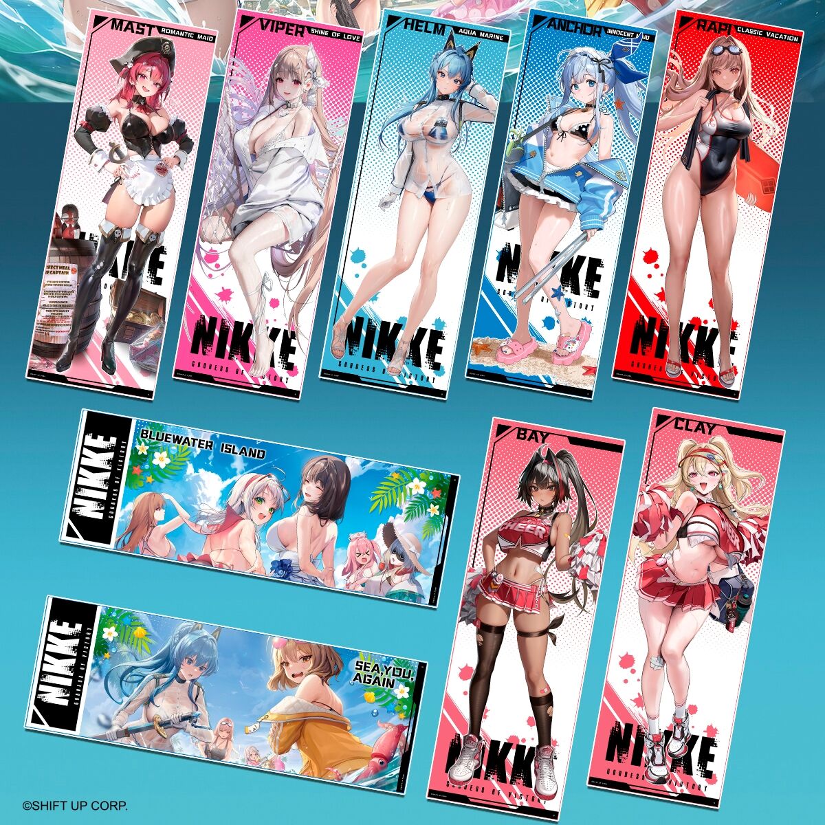 Goddess of Victory Nikke - Super Cool Towel (11 Types) [Pre-Order Jul 2026]