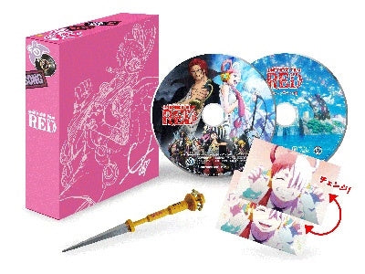 One Piece Film Red - Limited Edition with 3-Layer Acrylic Board - DVD - Japanese edition cover