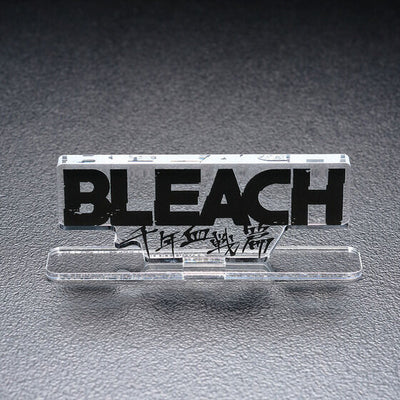 Acrylic Logo Display EX - Bleach - Clear/Black