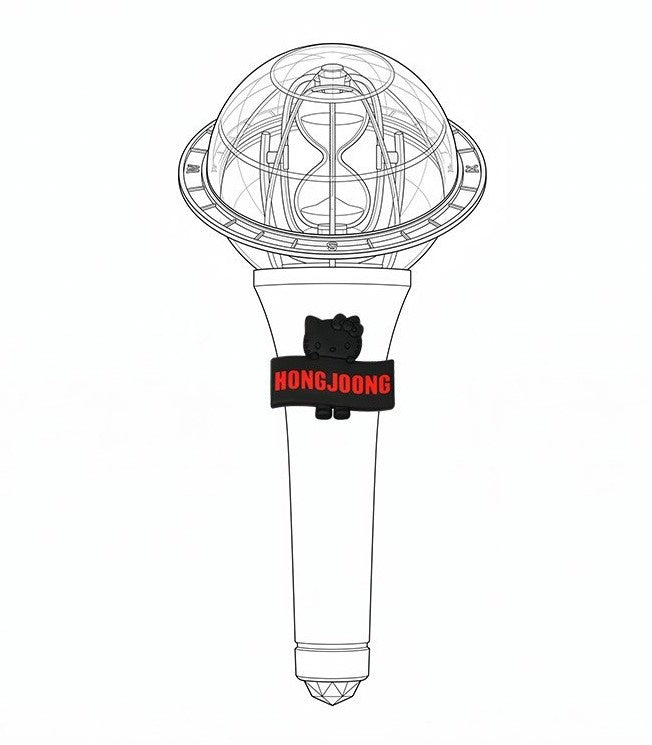 ATEEZ x Hello Kitty Black Series - Light Stick Accessory(8 Types) [Pre-Order Nov 2026]