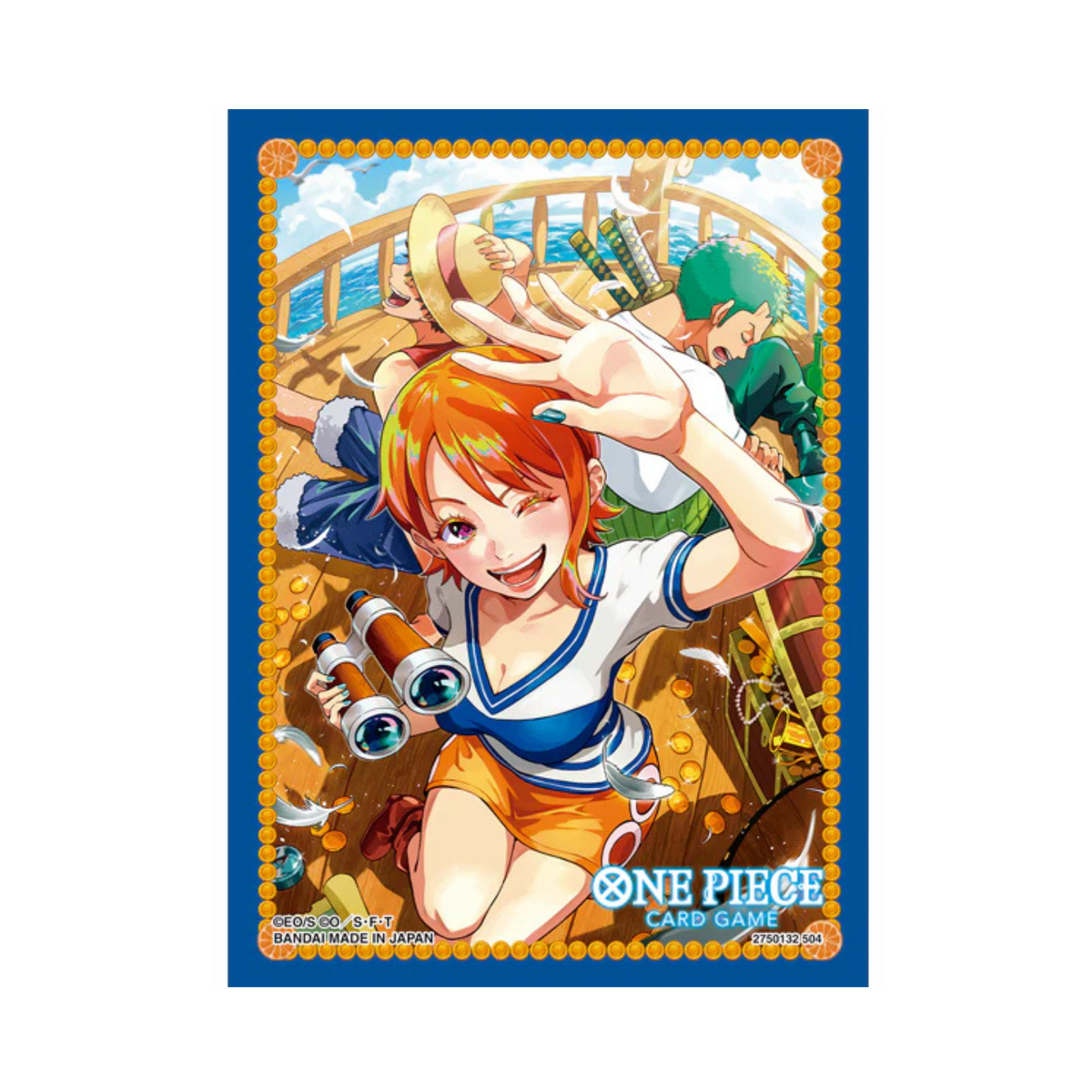 Bandai One Piece Card Game Official Card Sleeves 8 - Nami
