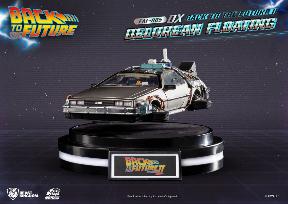 Back to the Future Part II - Floating Delorean DX Edition [Pre-Order Dec 2026]