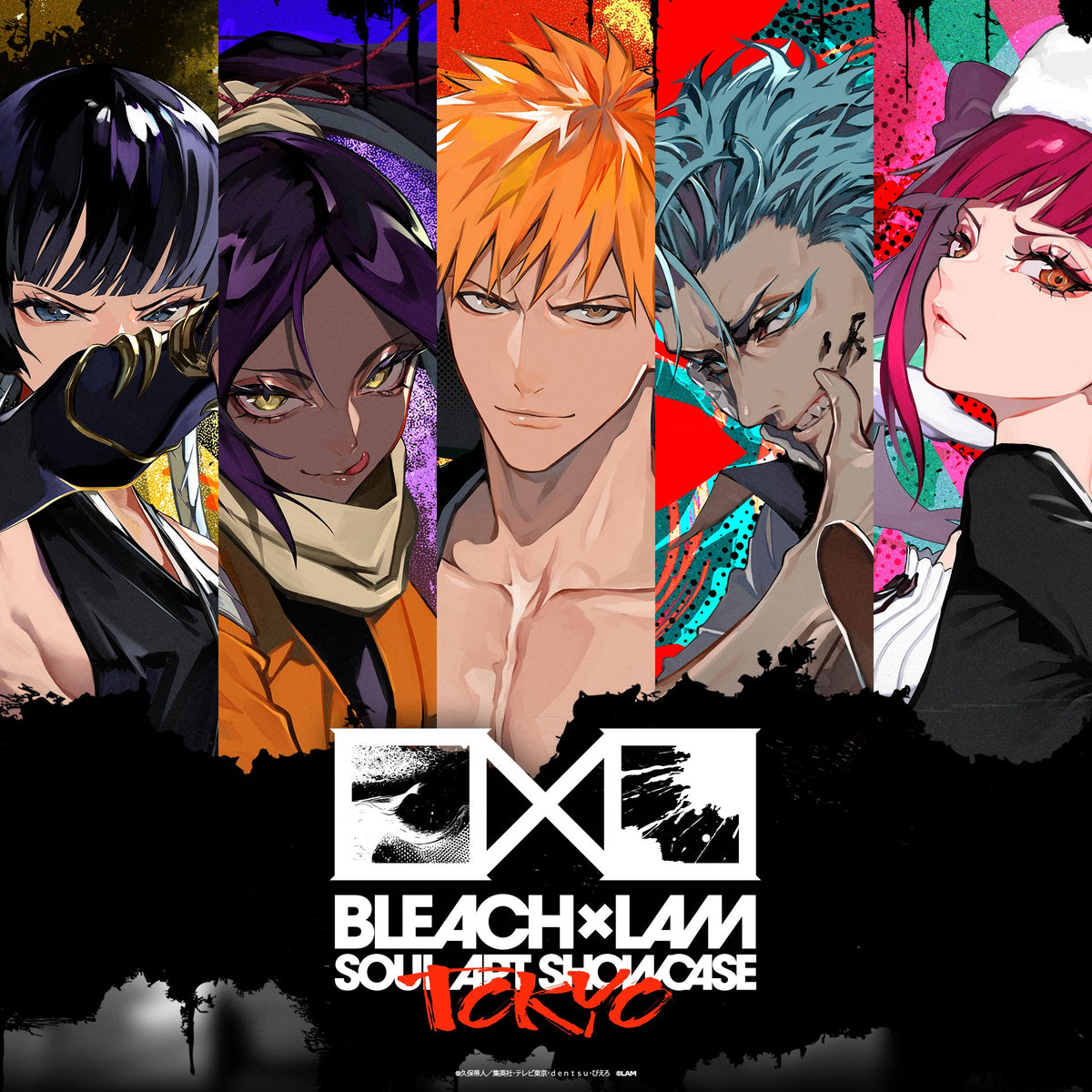 Bleach x LAM Soul Art Showcase Acrylic Stand - Gin Ichimaru