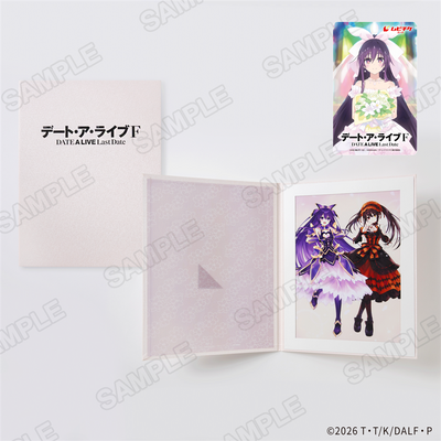 Date A Live Framed Reproduction Original Artwork - Date A Live F Last Date + Movie Ticket [Pre-Order Feb 2027]