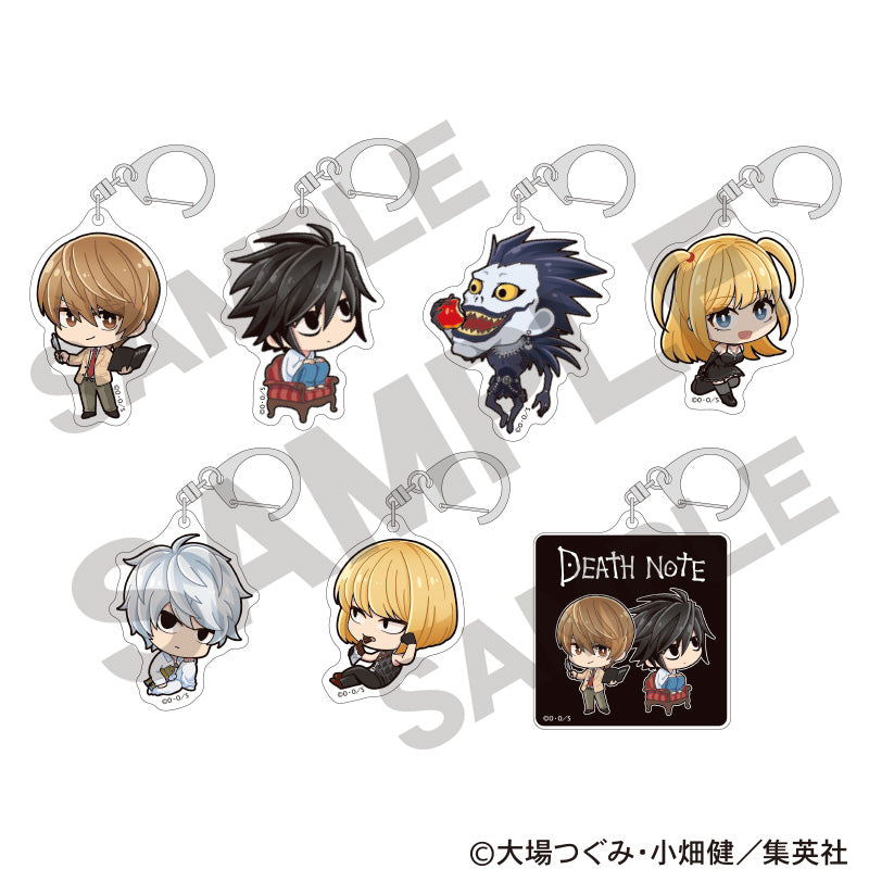 Death Note Crux - Trading Acrylic Key Chain Box Complete Set of 7 [Pre-Order Dec 2025]