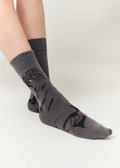 Death Note Graniph - Light & L Long socks