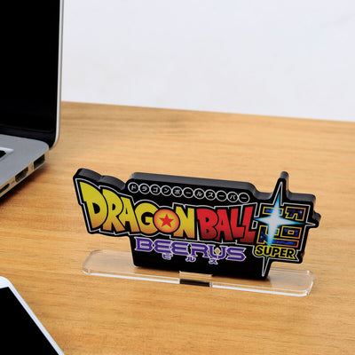 Dragon Ball Super Beerus - Acrylic Logo Display EX [Pre-Order Feb 2027]