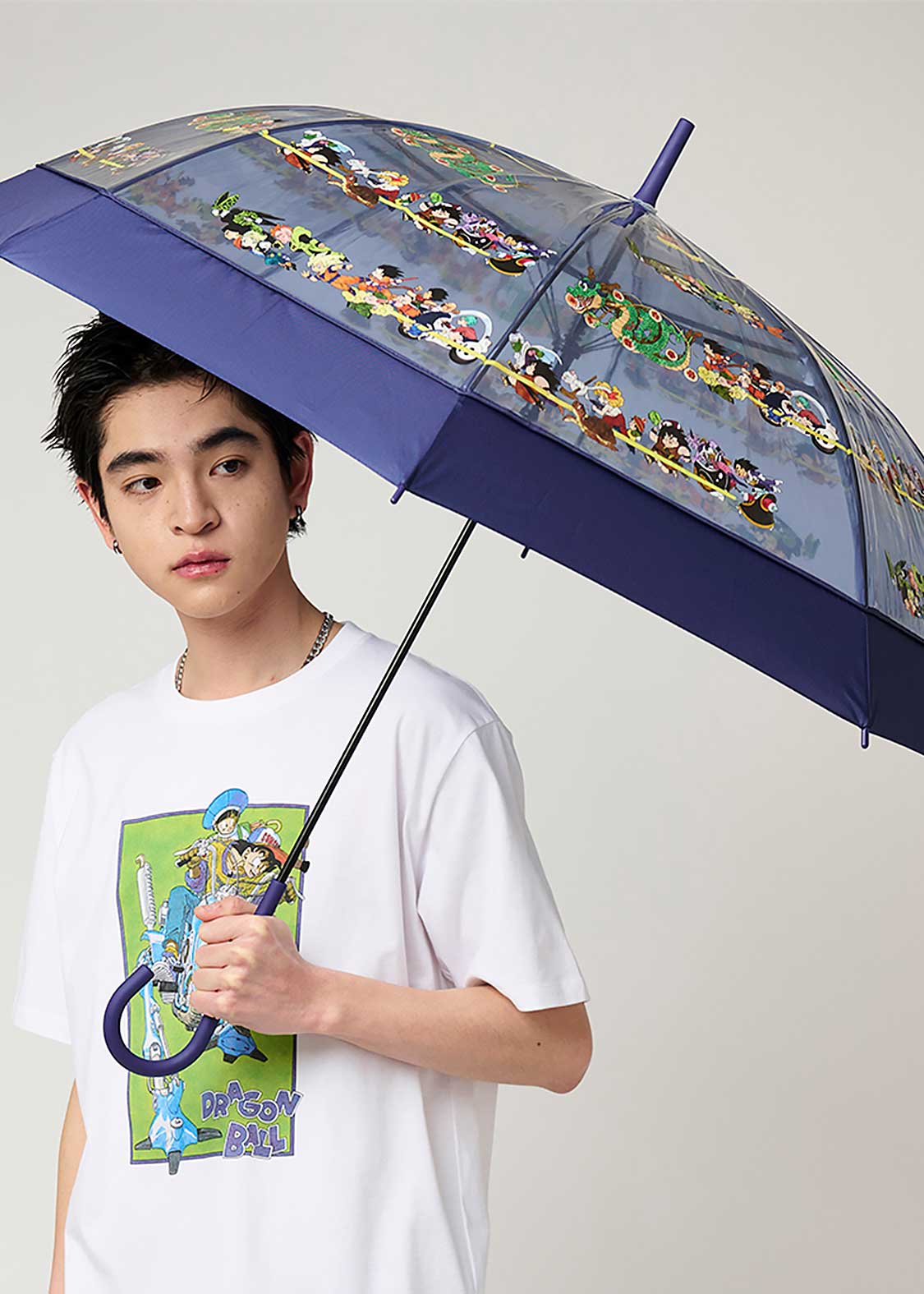 Dragon Ball Z Graniph Collection Collaboration Clothing - Characters Pattern Vinyl Umbrella
