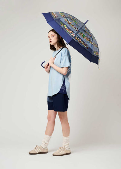 Dragon Ball Z Graniph Collection Collaboration Clothing - Characters Pattern Vinyl Umbrella