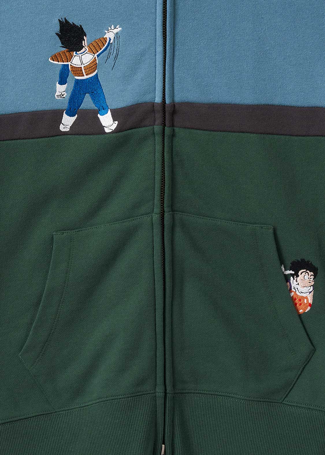 Dragon Ball Z Graniph Collection Collaboration Clothing - Hidden Dragon Ball Fleece Zip Hoodie