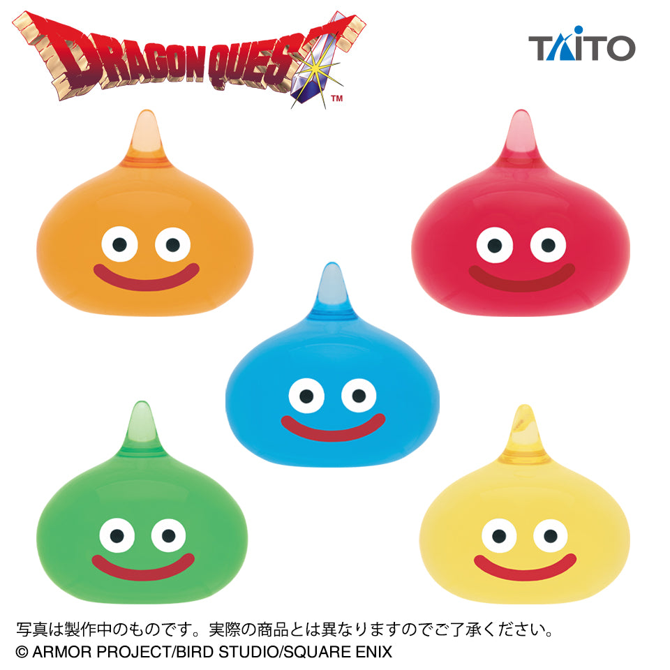 Dragon Quest Big Clear Figure - Slime Complete Set of 5