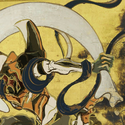 Evangelion x Ukiyoe - Folding Screen Fujin Unit 00 / Rei