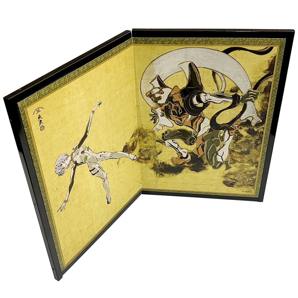 Evangelion x Ukiyoe - Folding Screen Fujin Unit 00 / Rei