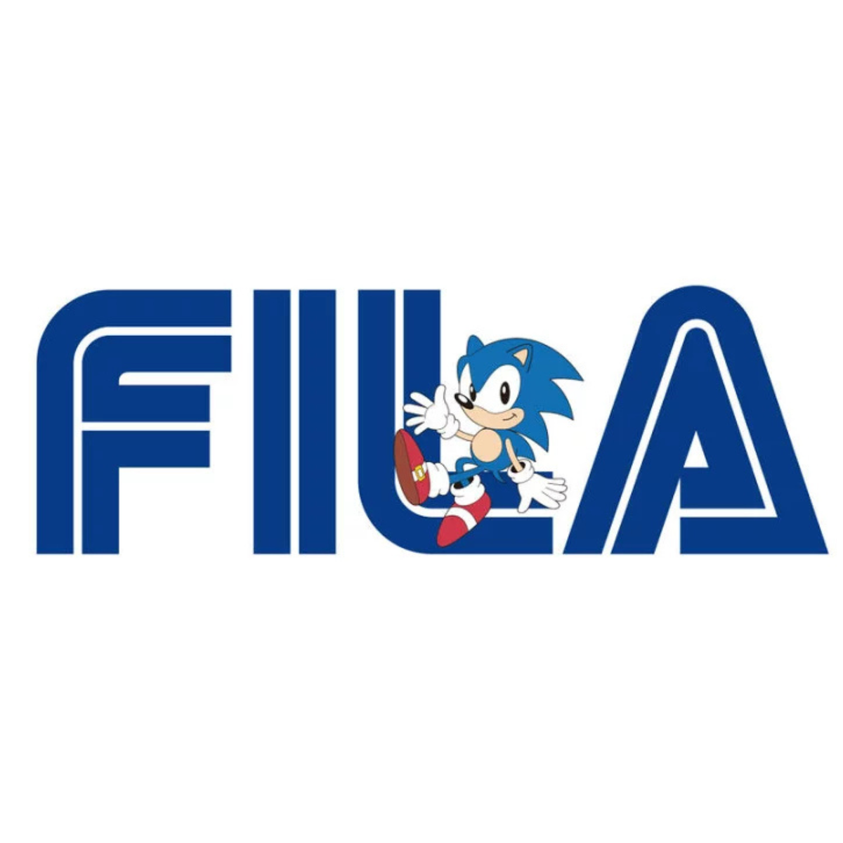Sega x Fila Collection - FILA FASCINO LG-SEGA Football Casual Sneakers Pure White