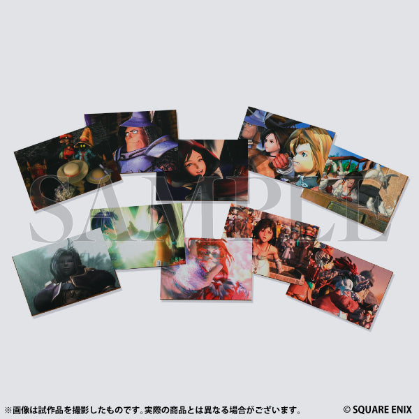 Final Fantasy IX 25th Anniversary The Exhibition - Postcard Complete Set of 10