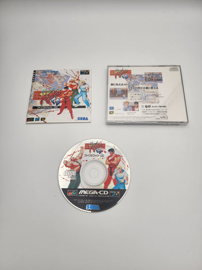 [USED JAPAN] Final Fight CD Mega CD