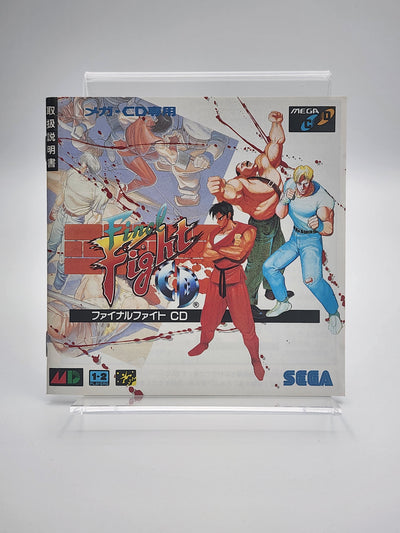 [USED JAPAN] Final Fight CD Mega CD