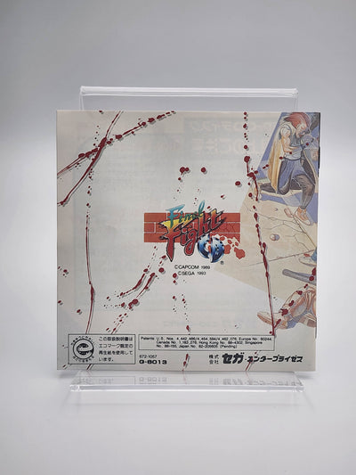[USED JAPAN] Final Fight CD Mega CD
