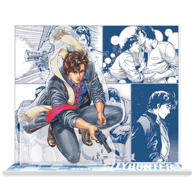 Forever City Hunter Exhibition - Connectable acrylic stand (2 types)