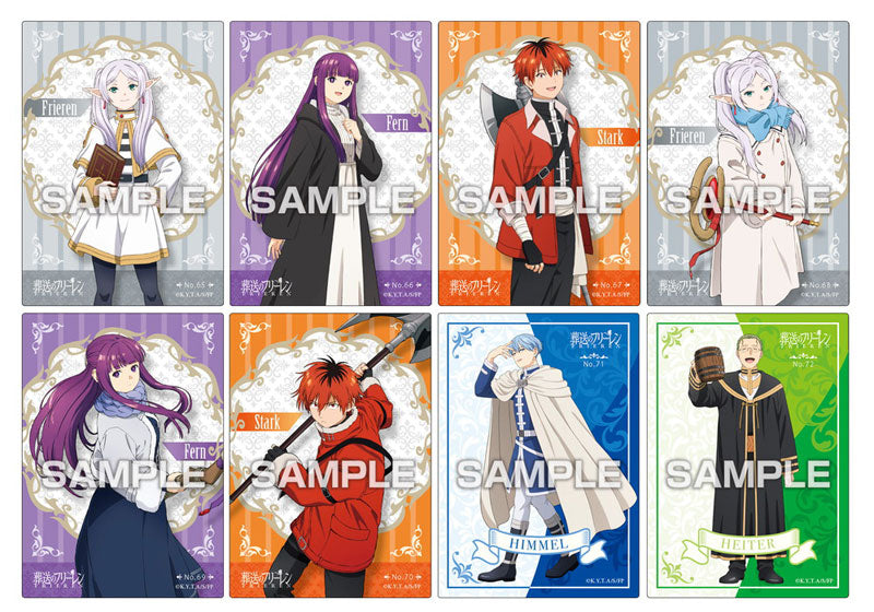 Frieren Clear Card Collection Gum Vol.3 - character card artwork samples