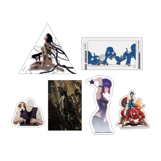Ghost In The Shell The Exhibition Tokyo Node - Sticker Set 02 Complete Set of 6 Types [Pre-Order Feb 2026]