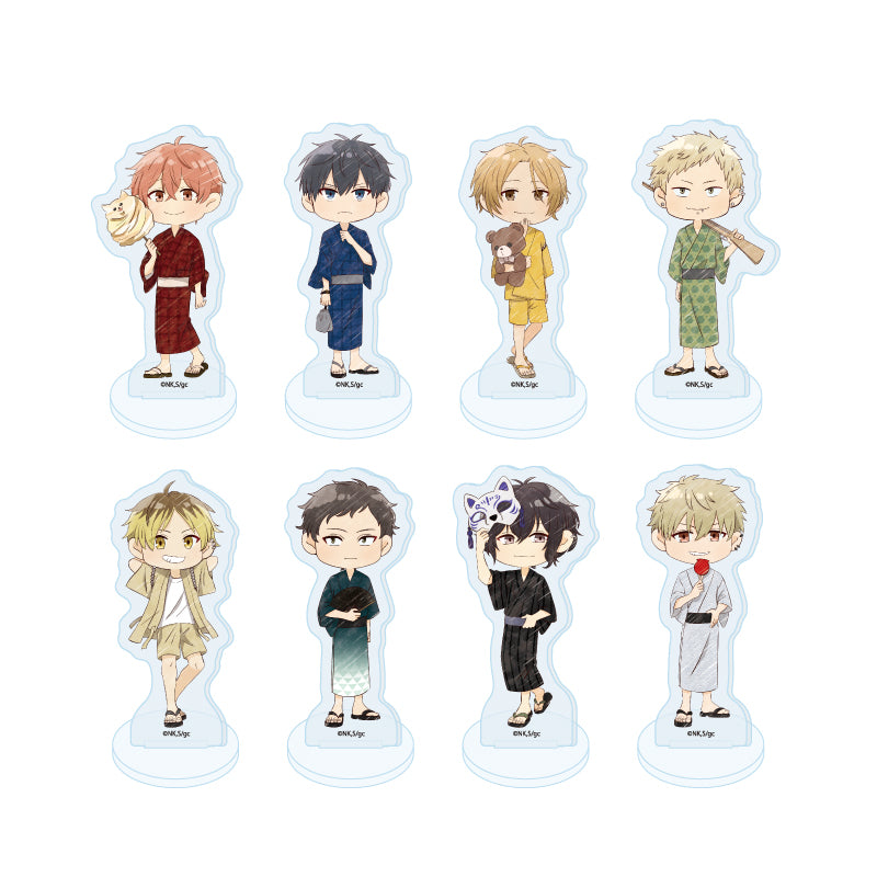 Given GraffArt - Acrylic Petit Stand 03 Yukata Ver. Complete Set of 8