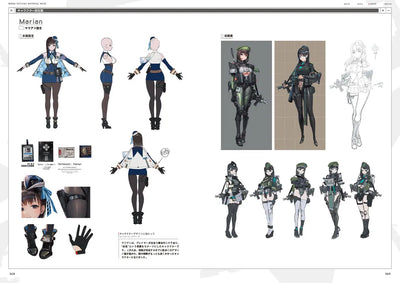Goddess of Victory NIKKE Official Art Book - Official Setting Materials Collection