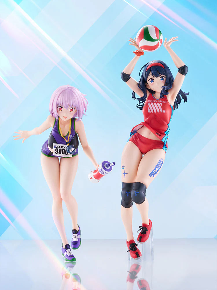 Gridman Universe Tenitol Tall Figure - Rikka Takarada & Akane Shinjo Sports Wear Ver. Complete Set of 2 [Pre-Order Mar 2027]